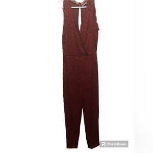 Charlotte Russe lace cocktail jumpsuit